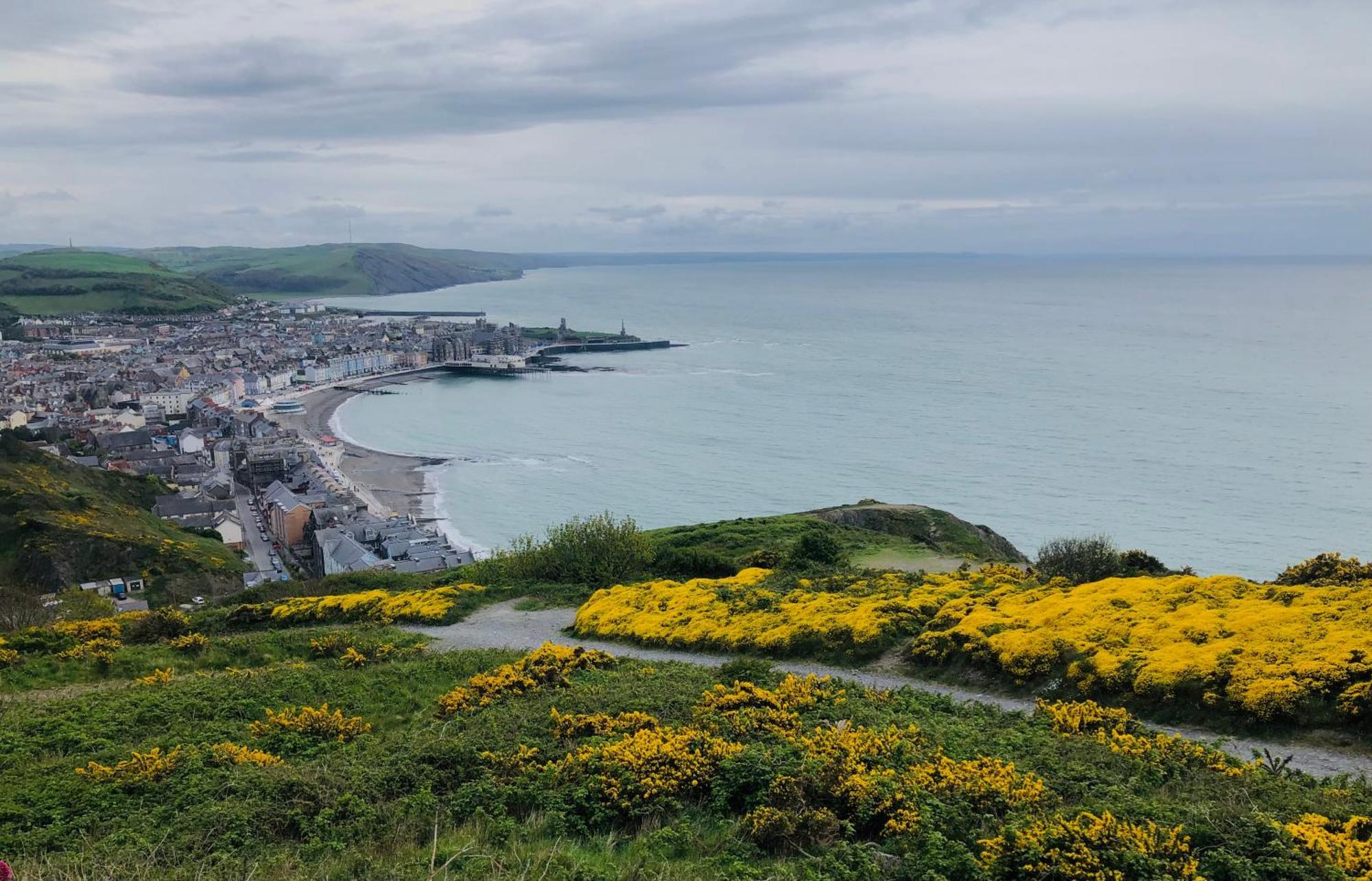 Lake View Romantic Retreat Aberystwyth Exteriör bild